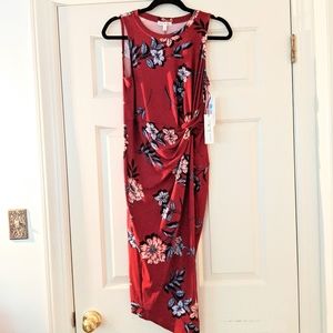 Nine Britton Burgundy Dress